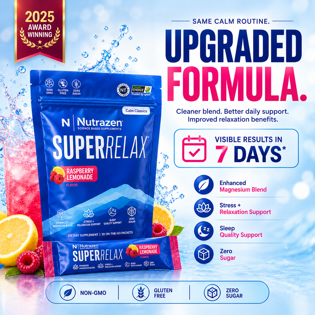 Nutrazen SuperRelax Magnesium Complex for Recovery & Relaxation