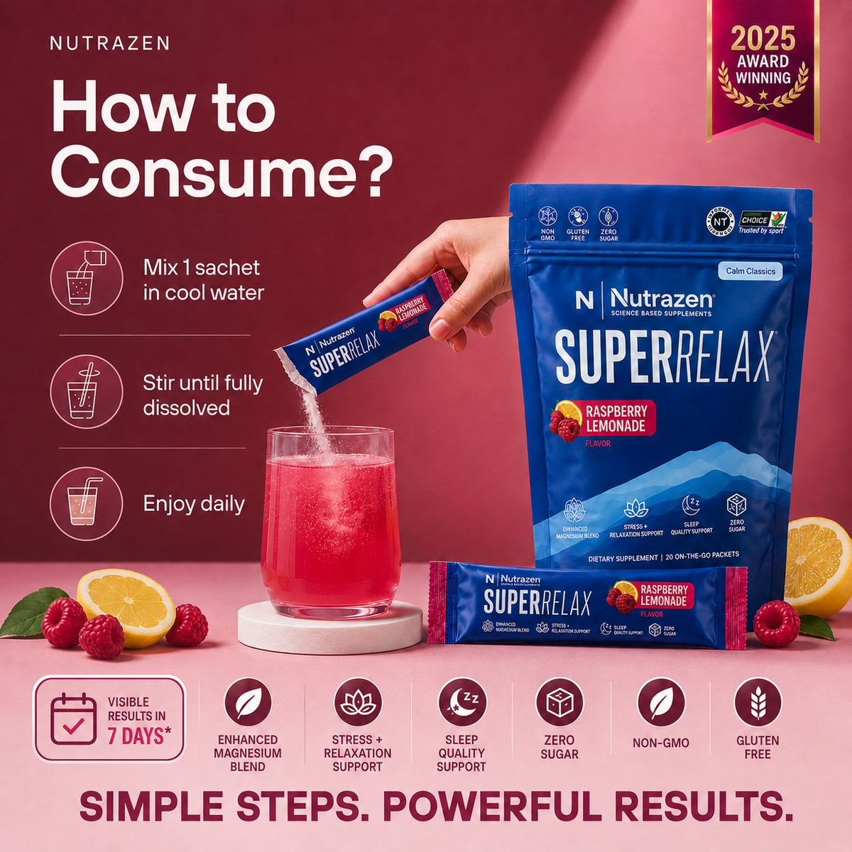 Nutrazen SuperRelax Magnesium Complex for Recovery & Relaxation