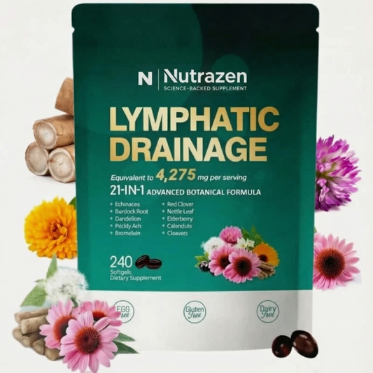 Nutrazen Lymphatic Drainage Support Softgels