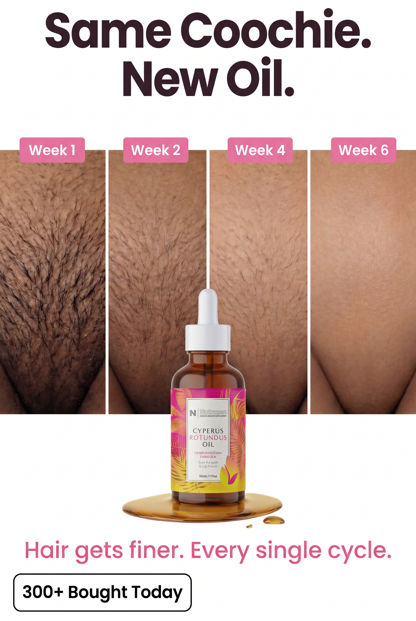 Nutrazen Cyperus Caramel Hair Removal Oil