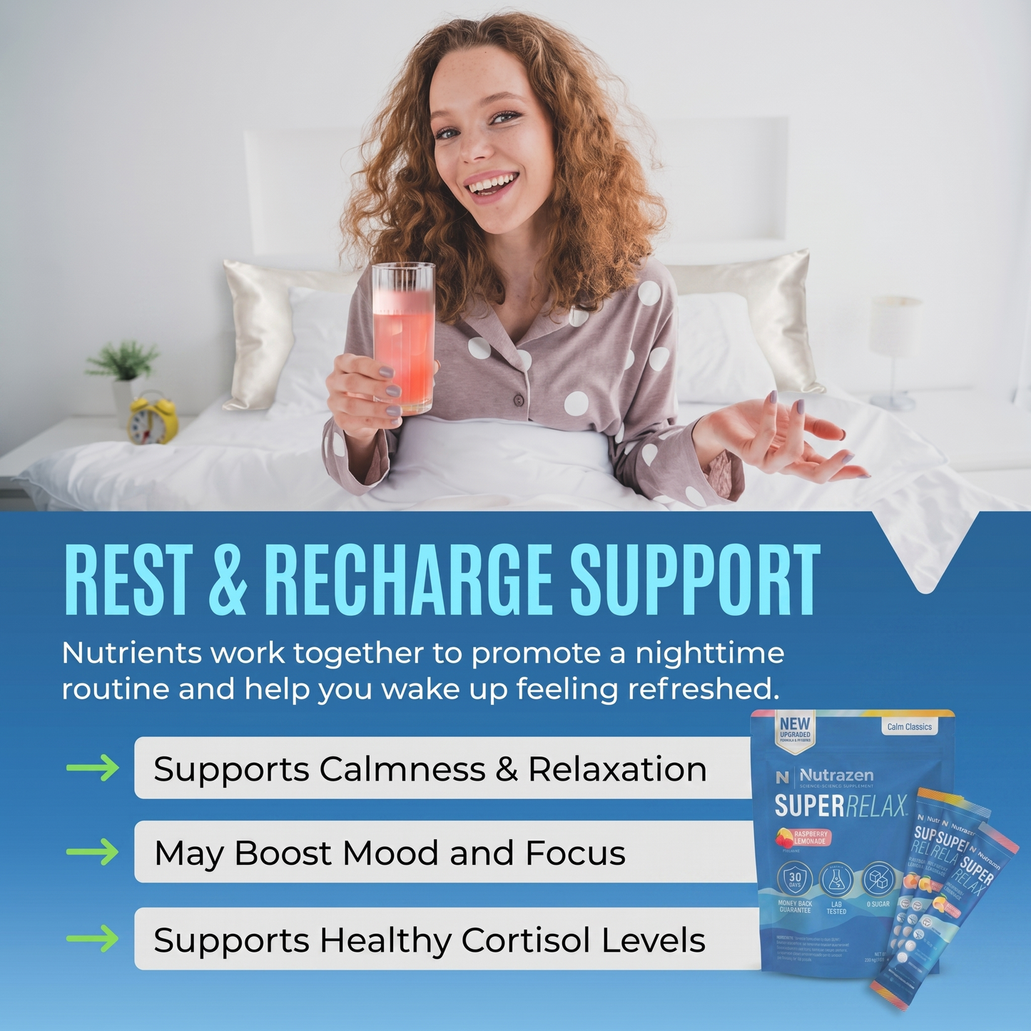 Nutrazen SuperRelax Magnesium Complex for Recovery & Relaxation