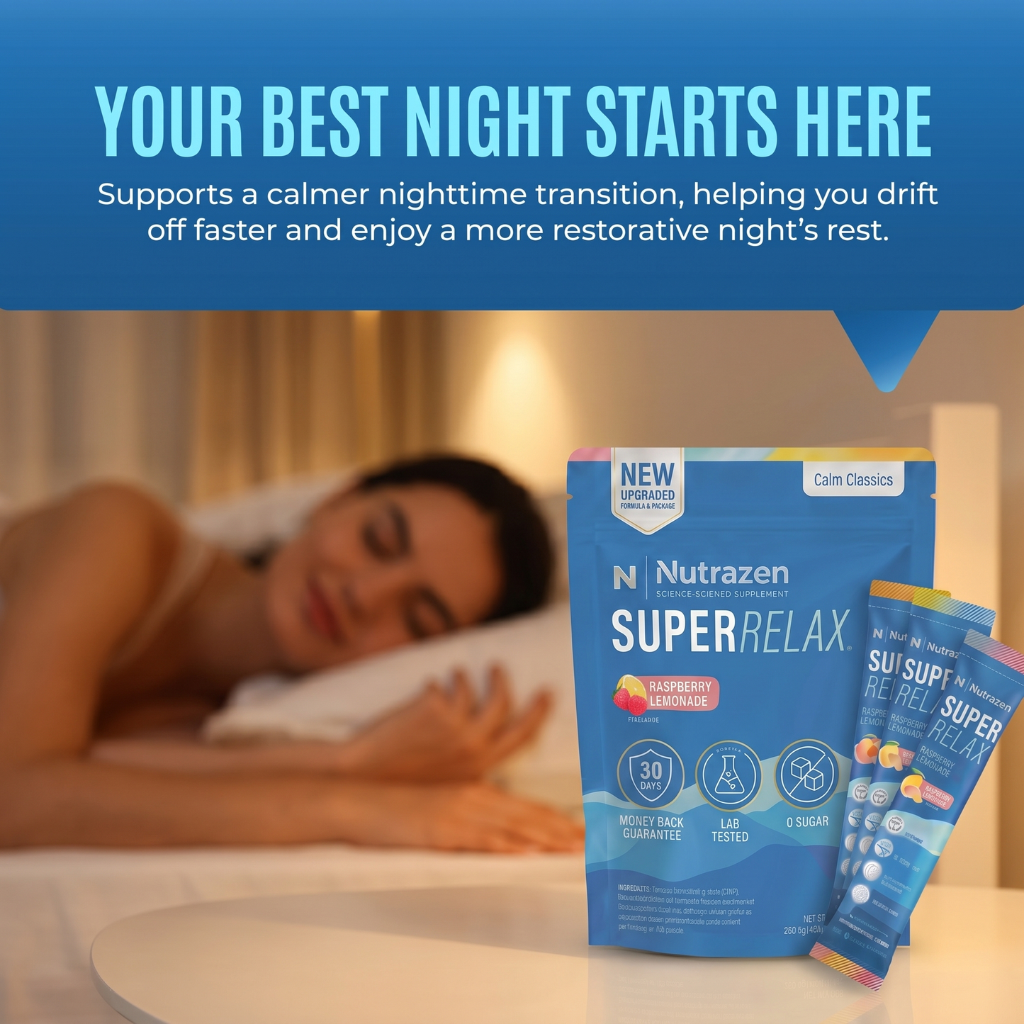 Nutrazen SuperRelax Magnesium Complex for Recovery & Relaxation
