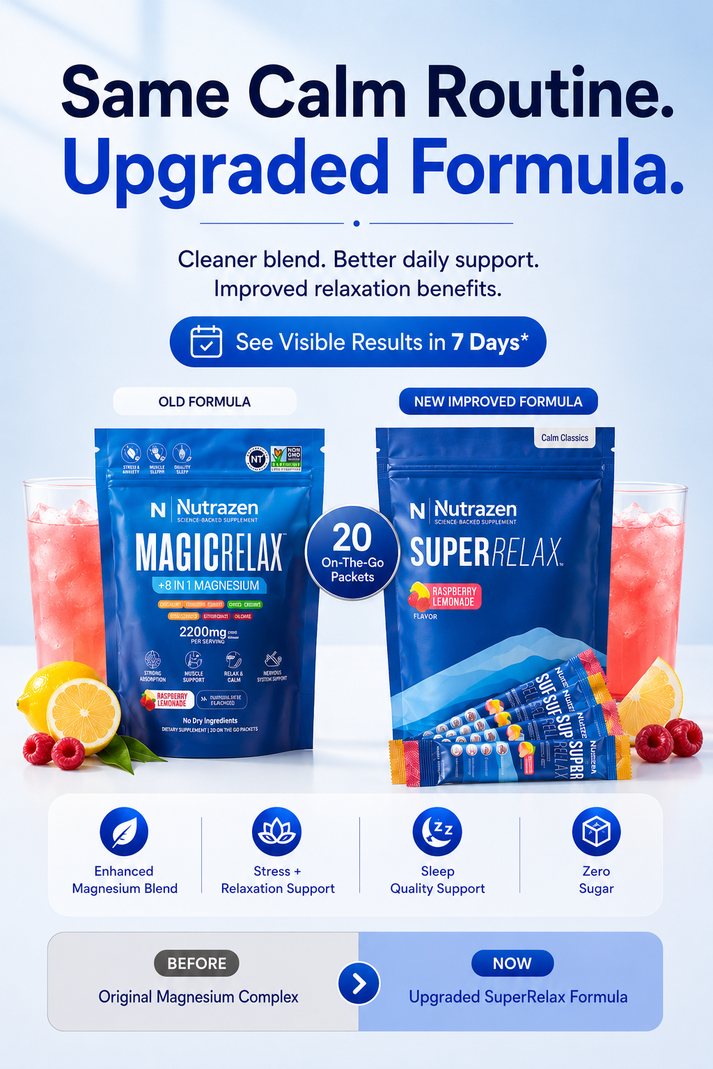 Nutrazen SuperRelax Magnesium Complex for Recovery & Relaxation